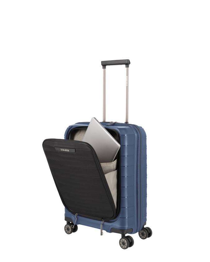  Travelite - Trolley cabina S+ in polipropilene con tasca