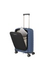 Travelite  - Handgepäck-Trolley S+ aus Polypropylen mit Fronttasche und 4 Mooby-Rollen