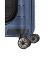 Travelite  - S+ polypropylene carry-on trolley with front pocket and 4 Mooby wheels
