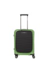 Travelite  - Handgepäck-Trolley S+ aus Polypropylen mit Fronttasche und 4 Mooby-Rollen
