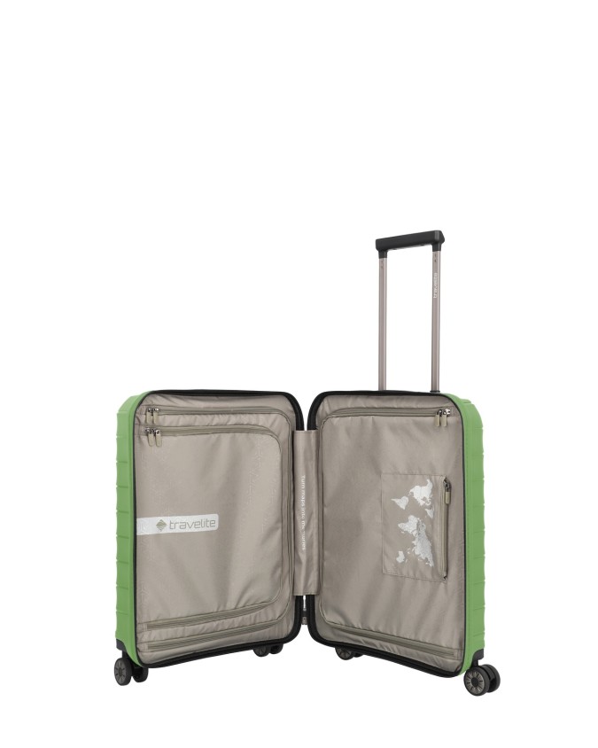  Travelite - Trolley cabina S+ in polipropilene con tasca