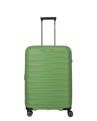 Travelite - Mooby 4-Wheel Polypropylene Trolley M - Green