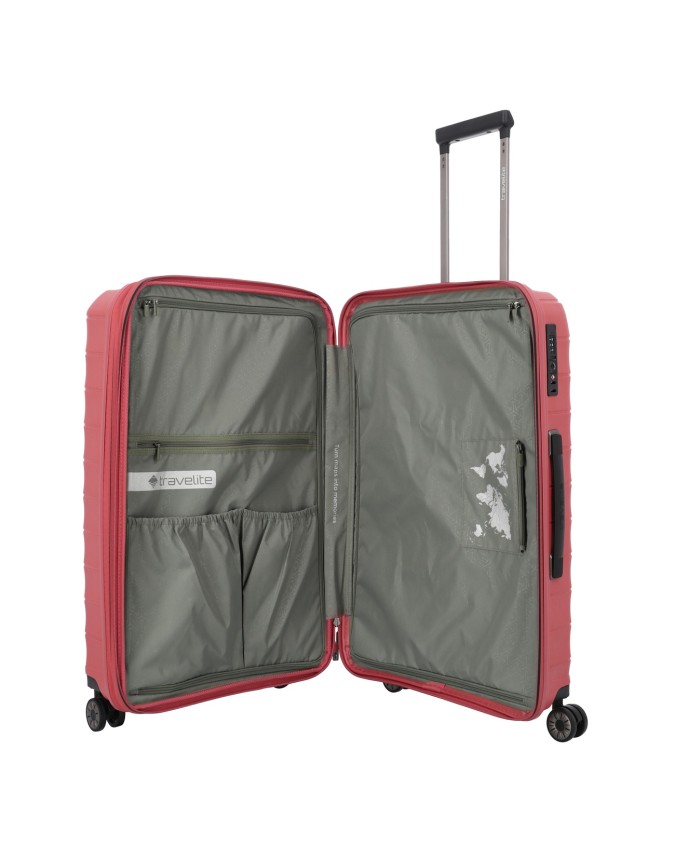  Travelite - Trolley in polipropilene 4 Ruote L Mooby