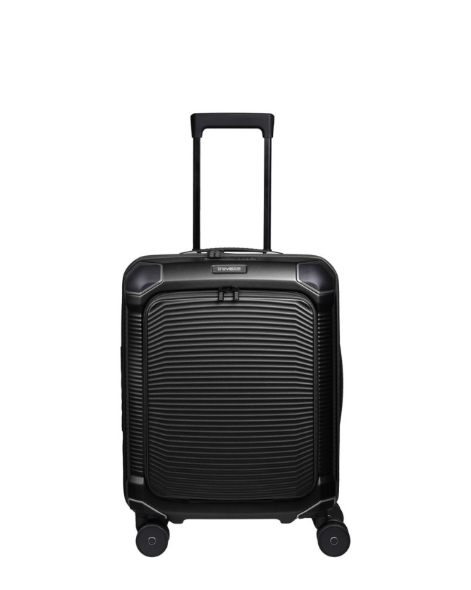  Travelite - Trolley Tg. S+ con tasca frontale in policarbonato