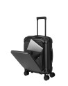 Travelite - Trolley Tg. S+ con tasca frontale in policarbonato 4 Ruote Millennium