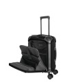 Travelite - Trolley Tg. S+ con tasca frontale in policarbonato 4 Ruote Millennium