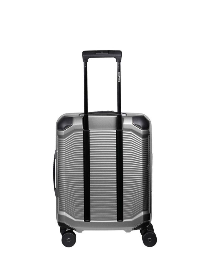  Travelite - Trolley Tg. S+ con tasca frontale in policarbonato