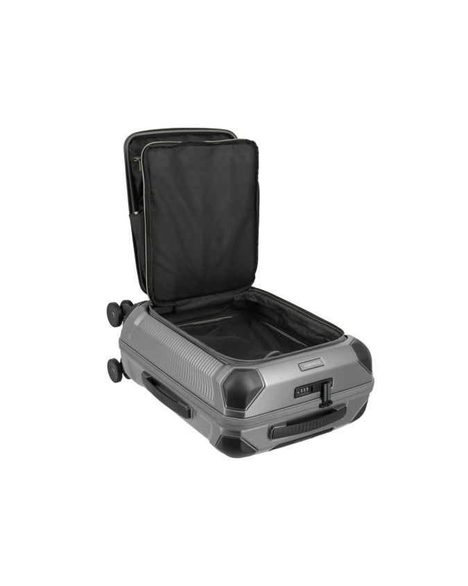  Travelite - Trolley Tg. S+ con tasca frontale in policarbonato
