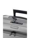 Travelite - Trolley Size S+ with front polycarbonate pocket, 4-Wheel Millennium