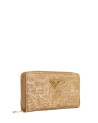 Ynot - Zip-Around Nylon Wallet with "Città Gum" Print