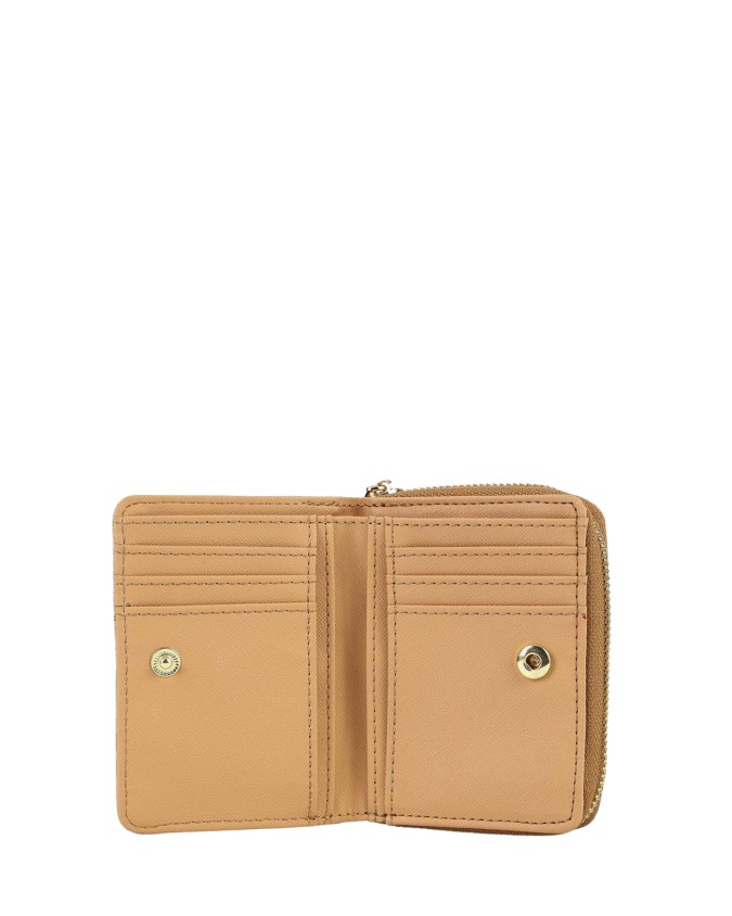 Ynot – Kleine Damenbrieftasche aus Nylon mit Città Gum-Print