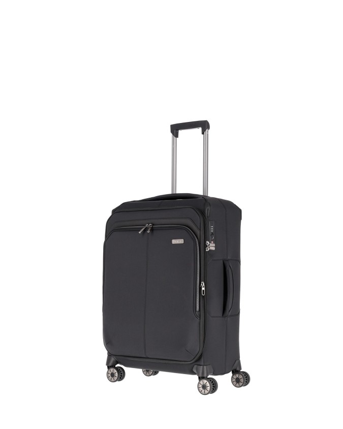 Travelite - Trolley Medio in nylon riciclato espandibile 4 ruote 68 cm Priima