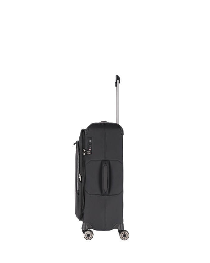 Travelite - Trolley Medio in nylon riciclato espandibile 4 ruote 68 cm Priima