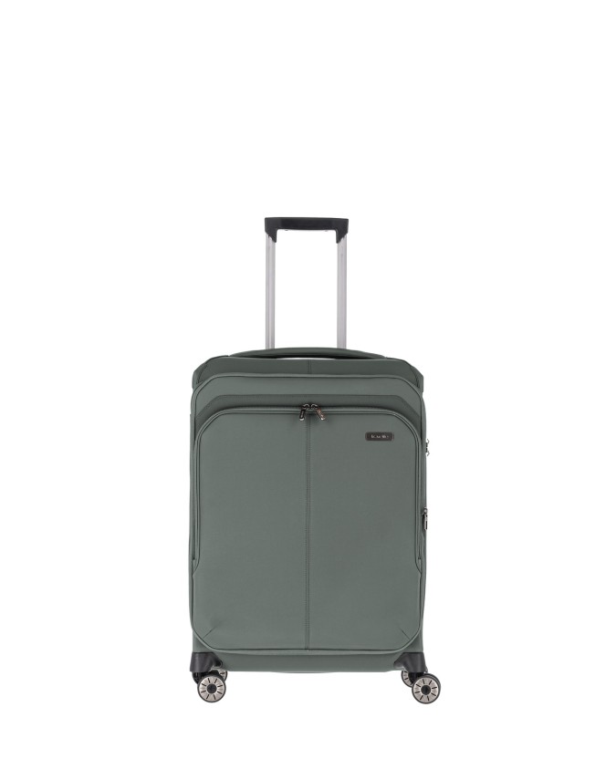 Travelite - Trolley Medio in nylon riciclato espandibile 4 ruote 68 cm Priima
