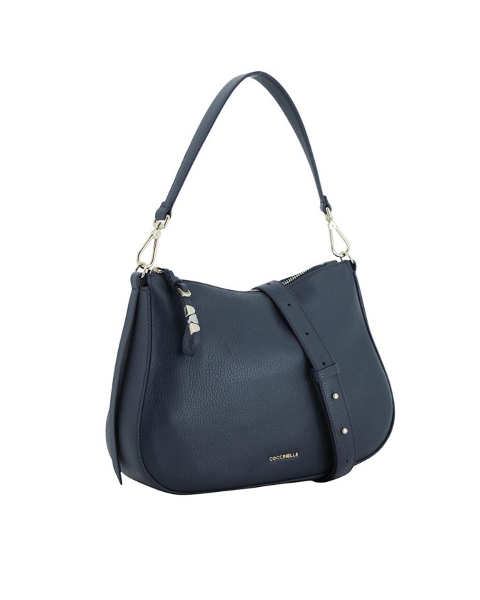  Coccinelle - Borsa a spalla media in pelle con tracolla Nory