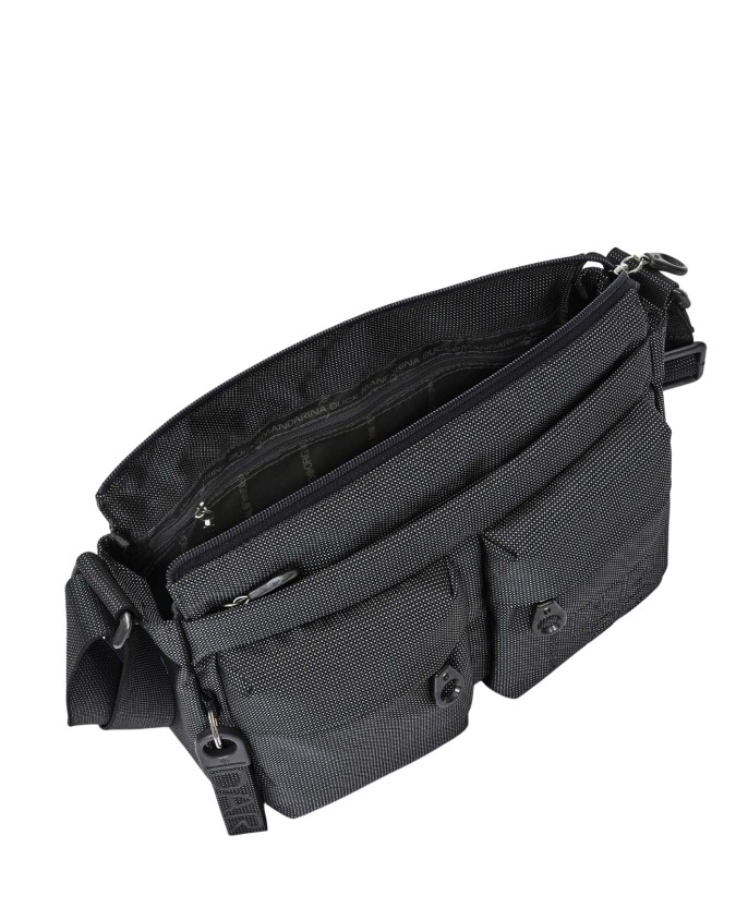  Mandarina Duck - Borsa a tracolla con tasche frontali in