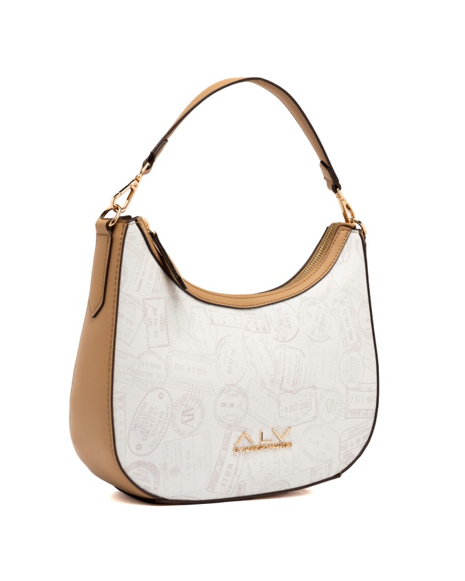  Alv By Alviero Martini - Borsa hobo in poliuretano Passport