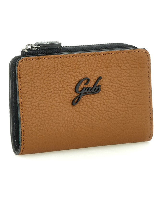  Gabs - Portafoglio piccolo in pelle Gmoney57 Bull Black