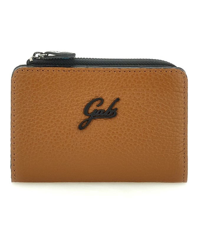  Gabs - Portafoglio piccolo in pelle Gmoney57 Bull Black