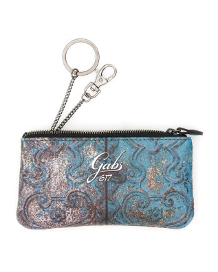  Gabs - Portachiavi a Bustina in Pelle Stampata Bull Black Gkey 2