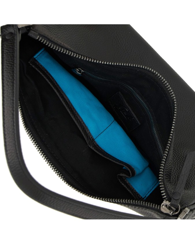  Gabs - Borsa Monospalla Tg. M in Pelle Bull Valparaiso Black