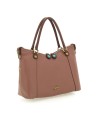  Gabs - Borsa Shopping Tg. M in Pelle Bull Bicolor Gold Thamara