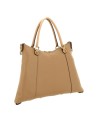  Gabs - Borsa Shopping Tg. M in Pelle Bull Bicolor Gold Thamara