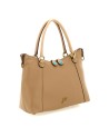  Gabs - Borsa Shopping Tg. M in Pelle Bull Bicolor Gold Thamara