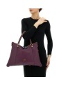  Gabs - Borsa Shopping Tg. M in Pelle Bull Bicolor Gold Thamara