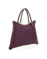  Gabs - Borsa Shopping Tg. M in Pelle Bull Bicolor Gold Thamara