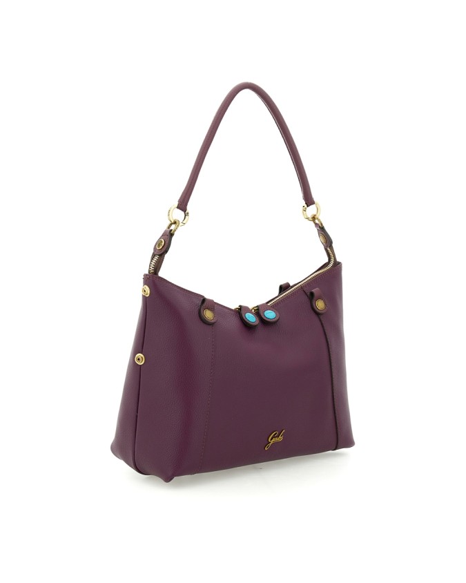  Gabs - Borsa Shopping Tg. M in Pelle Bull Bicolor Gold Thamara