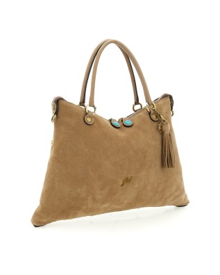  Gabs - Borsa Shopping Tg. M Crosta Bull Black Gold Thamara 2