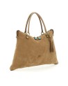  Gabs - Borsa Shopping Tg. M Crosta Bull Black Gold Thamara