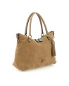  Gabs - Borsa Shopping Tg. M Crosta Bull Black Gold Thamara
