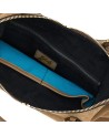  Gabs - Borsa Shopping Tg. M Crosta Bull Black Gold Thamara