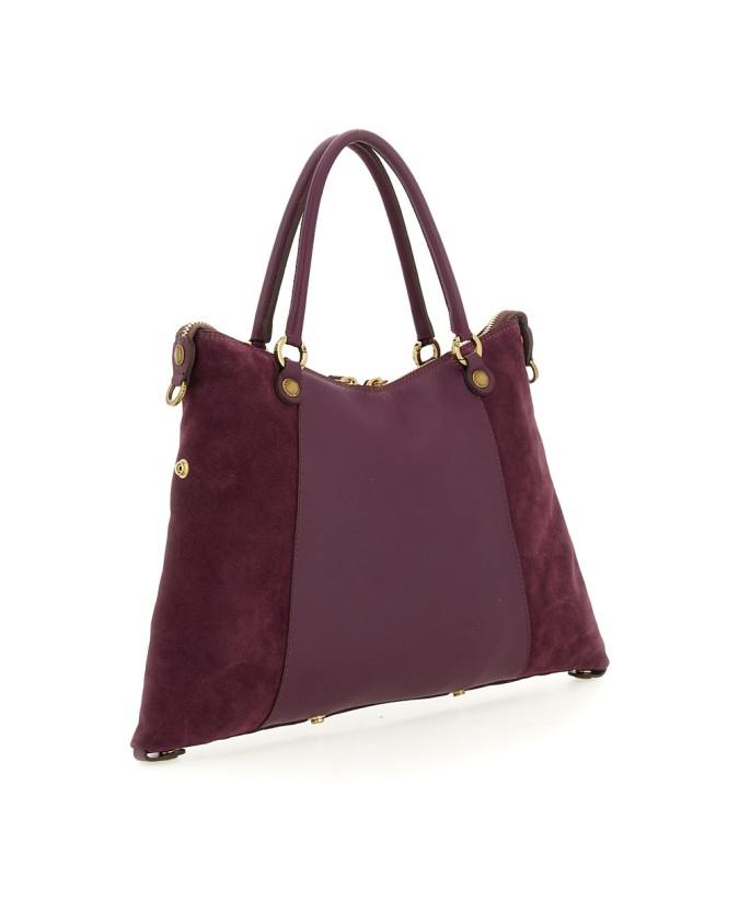  Gabs - Borsa Shopping Tg. M Crosta Bull Black Gold Thamara