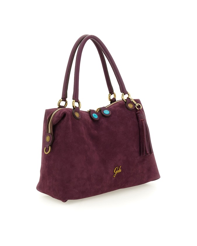 Gabs - Borsa Shopping Tg. M Crosta Bull Black Gold Thamara