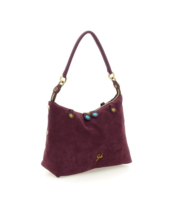  Gabs - Borsa Shopping Tg. M Crosta Bull Black Gold Thamara