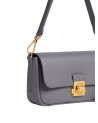  Coccinelle - Borsa a spalla con patta e tracolla in pelle