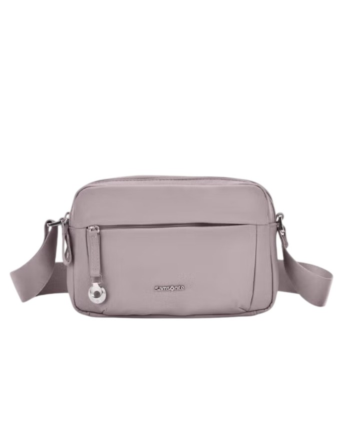  Samsonite - Borsa a tracolla XS in nylon con tasca frontale