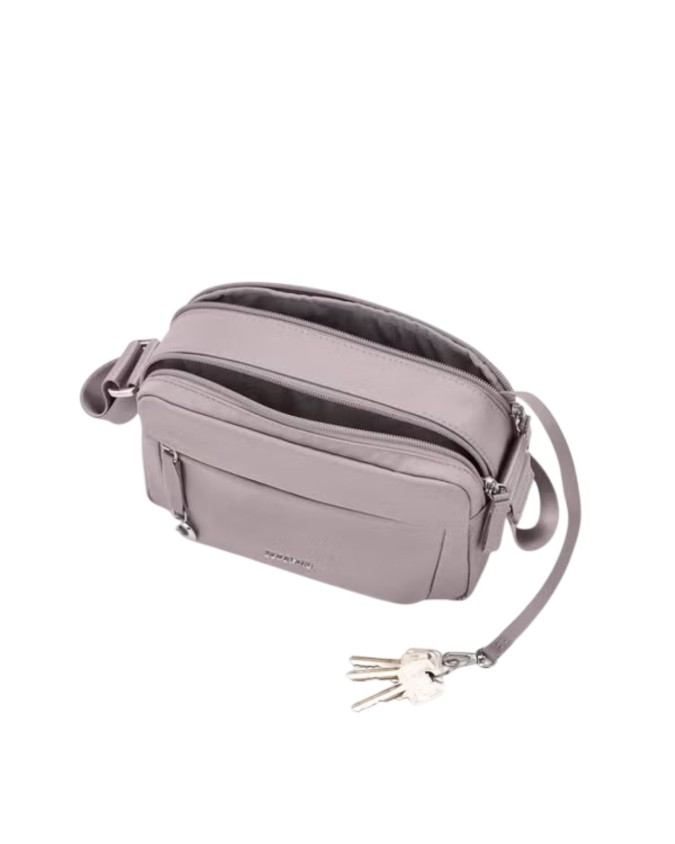  Samsonite - Borsa a tracolla XS in nylon con tasca frontale