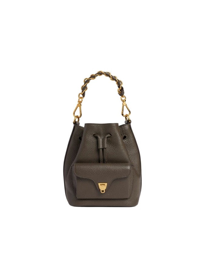  Coccinelle - Borsa secchiello mini in pelle Beat Generation