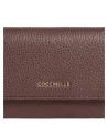  Coccinelle - Portafoglio donna con tasca porta monete in pelle
