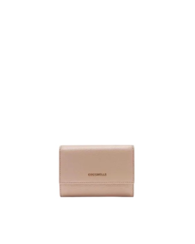  Coccinelle - Portafoglio donna con tasca porta monete in pelle