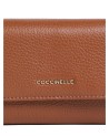  Coccinelle - Portafoglio donna con tasca porta monete in pelle