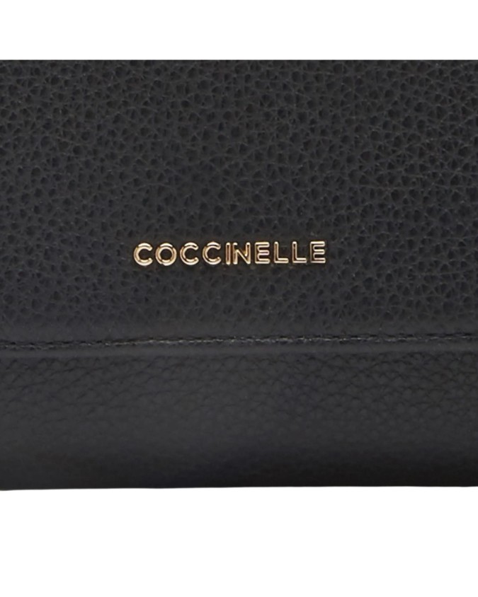  Coccinelle - Portafoglio donna con tasca porta monete in pelle