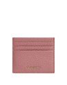  Coccinelle - Porta carte di credito in pelle Metallic Soft