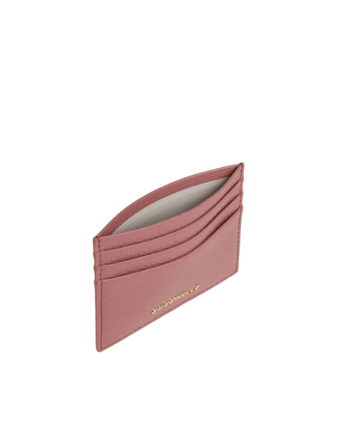  Coccinelle - Porta carte di credito in pelle Metallic Soft