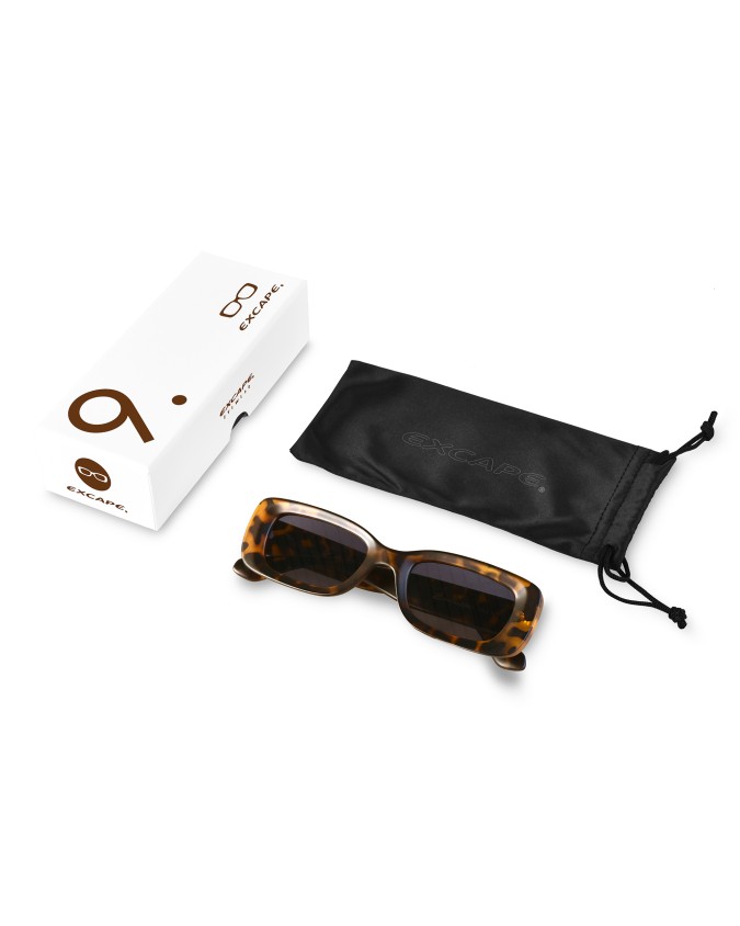  Excape - Occhiali da Sole Squadrati 9.0 Trendy