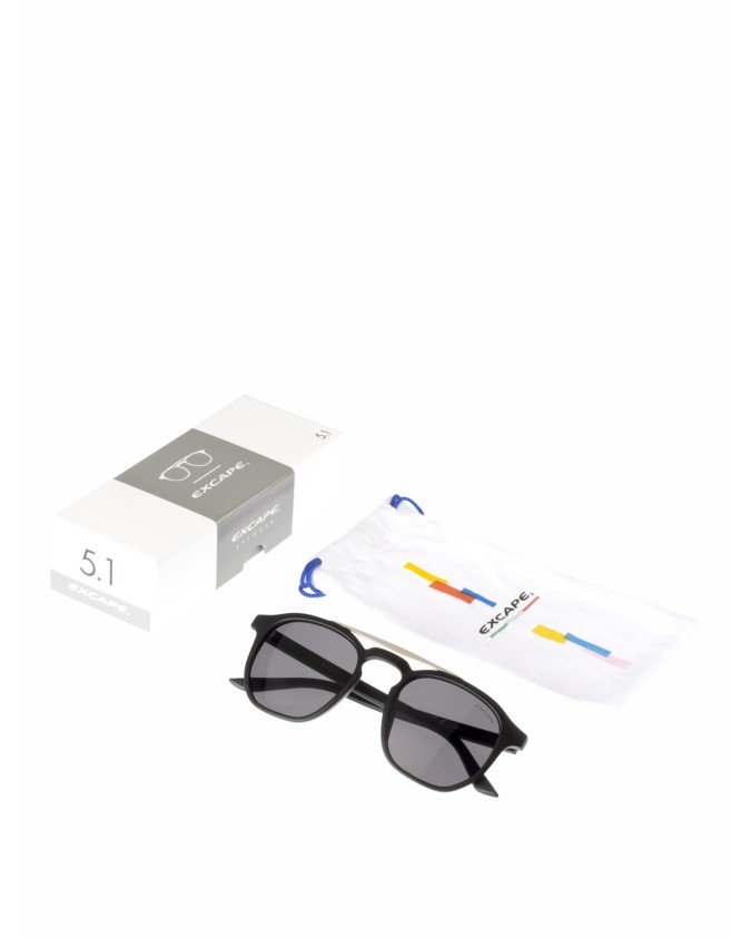  Excape - Occhiali da Sole con Ponte in Metallo 5.0